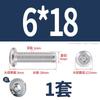 Tornillo de cabeza plana con bisel cruzado biselado de acero inoxidable 304, tornillo de bisel alargado para muebles M6