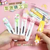 Mini Cuchillo de Utilidad de Dibujos Animados de Alta Apariencia, Cuchillo de Apertura de Paquetes de Oficina Colorido, Pequeña Herramienta de Corte de Papel para Diario Portátil