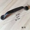 Manija pequeña de plástico para tirar montada en superficie tabla de cortar tabla pegajosa manija de cajón armario gabinete manija de reposabrazos parte