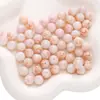Cuentas de Porcelana Interior Rota Imitación Cristal 10mm Teñido al Agua Cuentas Redondas Esmaltadas Hechas a Mano para DIY Joyería Accesorios Venta al por Mayor