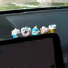 Nuevos Adornos para Coche Pantalla de Visualización de la Consola Central del Coche Muñecas Chica Linda Postre Cachorro Serie Sanadora