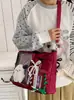Bolsa Linda de Gran Capacidad Transfronteriza 2026 Nueva Moda Otoño e Invierno Bolsa Ita Bolso de Hombro Cruzado para Niñas