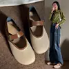 Zapatos de Mujer de Punta Cerrada de Doble Uso para Primavera y Verano 2026, Estilo Francés Retro, Estilo Suave, Suela de Cuero Suave, Zapatos Birkenstock para el Día a Día