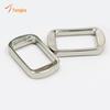 Acessórios de ferragens para bagagem e roupas fivela decorativa retangular liga de zinco fundição sob pressão zinco 6 pontos fivela quadrada ajustável de metal