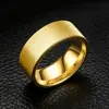 Pulseira de aço inoxidável 8mm letras anel DAD anel de aço titânio masculino joias presente Dia dos Pais explosões europeias e americanas
