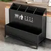 Suporte de Armazenamento para Guarda-chuvas, Prateleira de Armazenamento para Empresa Comercial, Suporte Drenante para Entrada de Sala de Aula, Prateleira Dedicada para Colocação de Negócios no Hall do Hotel