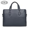 Fábrica en stock venta directa bolso de mano de cuero para hombre bolsa para computadora de 14 pulgadas maletín de negocios de alta gama 7410