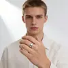 Anéis de Moda Populares e Tendência da Amazon, Aço Inoxidável, Vários Estilos, Anéis de Corrente Masculinos, Acessórios para Mãos, Joias Transfronteiriças