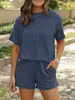Productos de venta caliente 2026 Amazon Sitio Independiente Europeo y Americano Transfronterizo Verano Europeo y Americano Trajes Casuales de Costilla para Mujer
