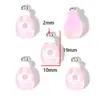 Lindo accesorio de resina miniatura realista taza de fruta colgante DIY para bolsa llavero de teléfono adorno W790