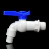 Conector Direto de Cotovelo de PVC para Caixa de Circulação de Filtro de Pântano, Tampa de Plugue 3D, Válvula de Esfera com Rosca Interna e Externa, Sistema de Circulação de Água Caseiro DIY
