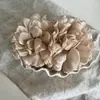 Pinza de Plátano Flor Yimengling Mismo Estilo Azul-Verde Menta para Mujer, Pasador Estilo Hada, Pinza Retorcida, Pinza para Moño, Accesorio para el Cabello