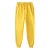 Pantalones de chándal de forro polar para hombre y mujer de 19 colores Leggings de placa ligera Pantalones de chándal Cintura elástica Pantalones de lápiz Pantalones Productos de fábrica al por mayor