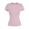 Ropa de Mujer al por Mayor Transfronteriza Moda Nueva Primavera 2026 Camiseta Versátil de Cuello Redondo Top de Manga Corta Nuevo Primavera 2026