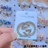 Broche de Mariposa Hueca con Diamantes AB Iridiscentes para Mujer, Pin de Mariposa de Diamantes Lujoso a Todo Color para Trajes y Abrigos, Broche Elegante y Lujoso