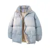 2025 Inverno Transfronteiriço Novo Masculino Costurado Mais Veludo Algodão Roupa Exterior Moda Jovem Casual Jaqueta de Algodão Jaqueta para Homens
