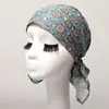 Sombrero de Mujer Adulto Sombrero de Pirata Sombrero Triangular Algodón Puro Sombrero de Punta Estampado Sombrero para Cubrir Cabello Blanco Fino Ajustado