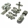 Puerta plegable de cocina Riel colgante Pista Rieles superior e inferior Baño Deslizante Polea colgante deslizante de 360 grados Accesorios de ferretería