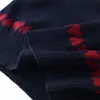 Cardigan de Tricô Feminino 2026 Novo Outono e Inverno, Gola Meia-Alta, Manga Longa, Jacquard Fair Isle, Lã, Elegante e Moderno