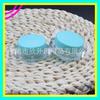 Frasco de Creme Base Quadrada 10g Frasco de Maquiagem Base para Olhos Frasco de Creme Facial Quadrado PS Caixa de Embalagem para Pó Solto 10ml