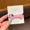 Lindo Pasador de Cachorro, Dulce Clip de Pato Corazón de Dibujos Animados para Niña, Pinza Lateral, Pinza para Flequillo, Pinza para Cabello Suelto, Nuevo Estilo para Mujeres