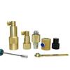 Aplicable al desmontaje y reparación del inyector de combustible Carter 320D, conjunto de válvula del inyector de combustible, medición de la carrera de la válvula solenoide.