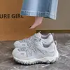Otoño 2026 Nuevo Modelo Zapatos Forrest Gump Zapatillas para Correr con Cordones Transpirables Zapatos Deportivos Casuales Moda para Mujer Tenis Versátiles