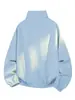 Chamarra de béisbol fitcl estilo corto ean otoño marca de moda cuello alto chamarra deportiva para hombre rayada azul 2026 rígida