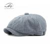 Boina Octogonal Clássica Masculina Costura Personalizada Boina Artística Juvenil Boina Newsboy Vintage Britânica Boina Infantil