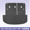 Adequado para Kia Telluride 2027 Tapetes de assoalho e tapete do encosto do porta-malas de material TPE 3D para todas as estações