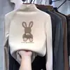Camiseta térmica para niña con forro de forro polar, estilo otoño e invierno, cuello semi-alto, capa interior gruesa y cálida, camiseta de manga larga para niños con acabado cepillado