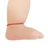 Pulseira de Corda Vermelha Ano do Zodíaco Ultra Fina para Bebê Pulseira Infantil Tornozeleira de Transferência de Segurança Par Presente Simples Proteção