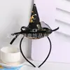 Diadema de bruja de Halloween para el pelo, hebilla para la cabeza de actuación de baile del festival de fantasmas, diadema de dibujos animados transfronteriza, accesorios de decoración de festival al por mayor