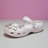 Ursinho Strass Novo Estilo Crocs de Ballet Feminino Crocs Outdoor Sandálias Chinelos Leves Macios Antiderrapantes Feminino Atacado