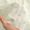 Patrón de Rayas Caladas Algodón Puro Estilo Coreano Fresco Tela Grado A para Cortinas de Madre y Bebé, Camisas y Vestidos