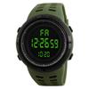 2021 Sports Chronograph Luminous Big Dial Relógio Eletrônico Outdoor Adventure Watch Relógio Masculino Trendy All-match Watch