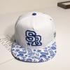 Boné Hip-hop Transfronteiriço Marca de Moda Boné de Aba Reta Boné de Baseball Feminino Primavera Verão Boné de Aba Reta Coreia do Sul Chapéu Hip-hop Masculino