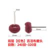 Paño de limpieza con cabezal de molienda mini con mango de 3 mm de metal acero inoxidable alambre de molienda trefilado pulido cabezal de molienda pequeño eliminación de óxido y desbarbado