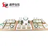 Ventas Directas de Fábrica Accesorios de Exhibición con Esquinas Redondeadas Mostrador de Exhibición de Jade Soporte de Exhibición de Anillos Colgante para Sala de Transmisión en Vivo
