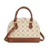 Bolsa de Concha Estilo Coreano 2025 Nueva Moda Bolso Sencillo Bolso de Mano Retro de Moda Bolso de Hombro Bolso Cruzado Casual para Mujer