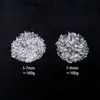 Grava de Cristal Blanco Natural, Piedra Desmagnetizante, Pulsera Decorativa de Piedra Bruta de Cristal Blanco, Piedra Desmagnetizante para Buda, Aromaterapia, Venta al por Mayor de Fabricantes