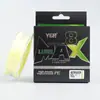 Línea de Pesca Ygr Línea Principal Dyneema Línea Pe de 4 Hilos 8 Hilos 100m/ 150mM Línea Pe para Pesca Asiática, Especializada para la Pesca de Blackfish