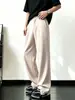 Pantalones rectos para hombre estilo americano, nueva versión coreana 2026, modernos, de alta gama, sencillos, holgados, pantalones largos casuales para hombre