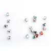 2025 Nuevo Acero de Titanio F136 Borde Ondulado Huazi Diamante Uña de Labio Uña de Ombligo Uña de Oreja Joyería para Piercings Accesorios Venta al por Mayor