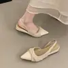 Sandalias de tacón grueso destalonadas, sandalias de plataforma gruesa para mujer, zapatos de noche de punta para otoño 2026, zapatos cerrados poco profundos color nude francés de moda