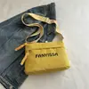 Bolsa de Hombro de Pana Estilo Academia 2026 Nueva Moda Tendencia Color Sólido Bolsa Tote Casual Gran Capacidad con Letra