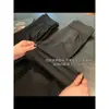 Calça Perna de Bambu Deus da Perna 360 Stretch Alta Elasticidade Fina Micro Flare Calça Figura Petite Emagrecimento Pequena Calça Preta Feminina 2026 Primavera H041415