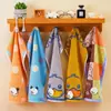 Toalla Infantil para Lavar la Cara Baño Dibujos Animados Patito Amarillo Niños Niñas Toalla Pequeña Toalla Infantil Rectangular