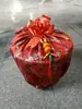 Wenzhou Boda Personalizada Bolsa Baizitu Tamaño Grande Bolsa Cubo de Cáñamo Rojo Acompañante Neceser Suministros de Boda Novia