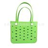 Ligera Impermeable Bolsa de Almacenamiento para Viaje Bolsa de Playa Eva Diseño de Agujeros DIY Bolsa Tote Transpirable Esencial para Picnic al Aire Libre